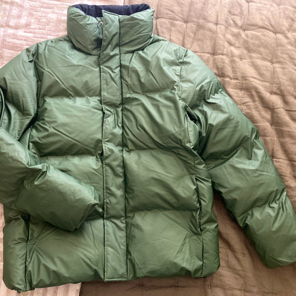 Rains boxy puffer jacket